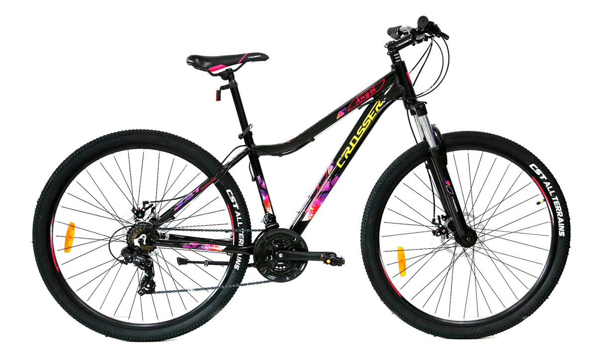 Фотографія Велосипед Crosser Angel 29" 2021, розмір М, black